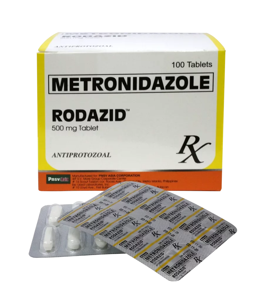 RODAZID Metronidazole 500mg Tablet 1 s price in the Philippines